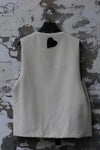 ARCHIVIO J.M.Ribot 24 Autumn and Winter Double-sided vest Italy Unisex AJM-GL01/NR/PL-0 Black